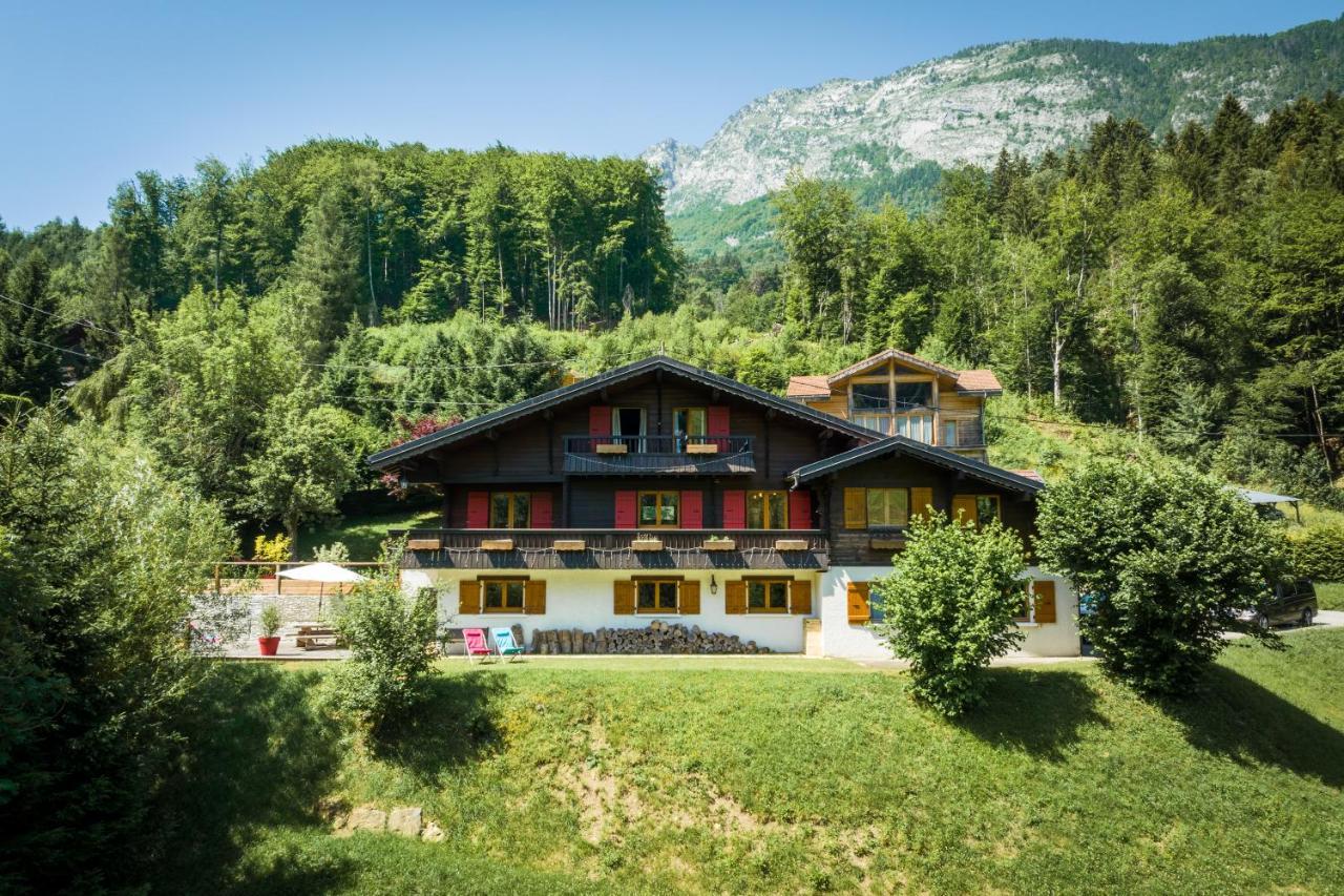 Chalet Des 3 Monts Les Clefs Exterior photo